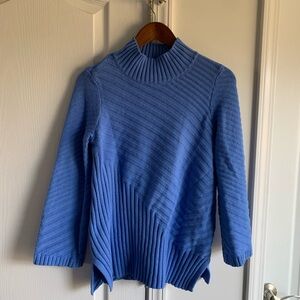 Charter Club Cowl Neck Sweater in Vibrant Blue
